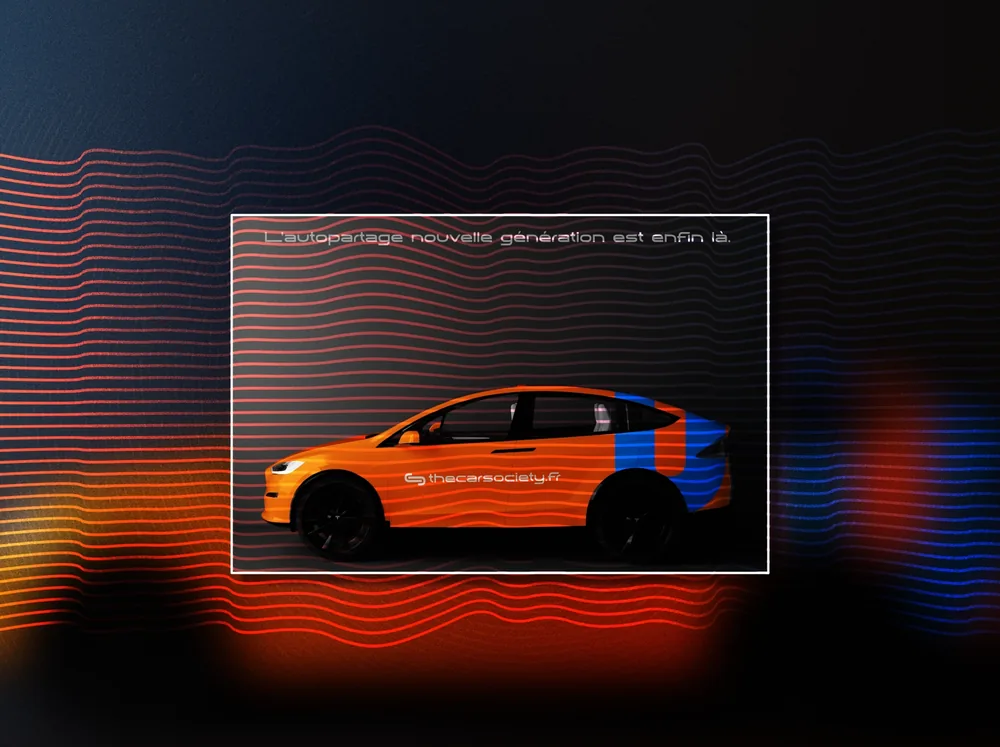 The Car Society, visuel de lancement