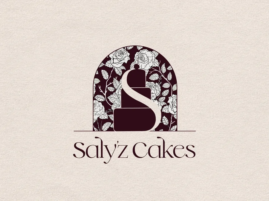 Saly'z Cakes, logo principal